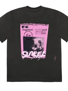 Travis Scott Cactus Jack Fragment Shirt - XLarge NEW in Plastic Original Package